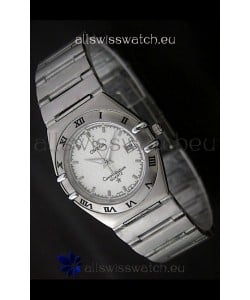 Omega Constellation Quartz in White Dial