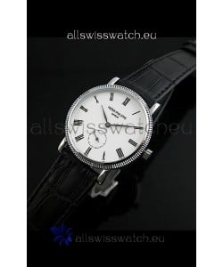Patek Philippe Calatrava Japanese Mens Watch in White Dial