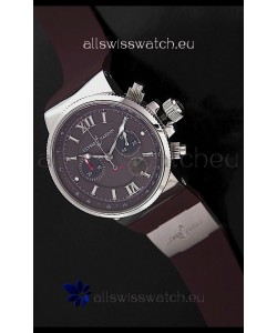 Ulysse Nardin UN No.250 Swiss Automatic Watch in Chocolate Dial