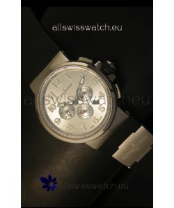 Ulysse Nardin Marine Chronograph Stainless Steel Arabic Dial - 1:1 Mirror Replica
